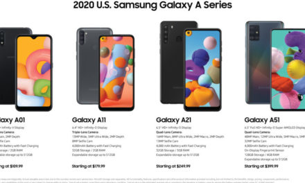 La serie Samsung Galaxy A 2020 llega a los Estados Unidos